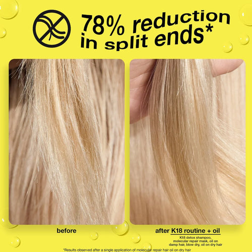 K18. HUILE CAPILLAIRE DE RÉPARATION MOLÉCULAIRE - 30 ML