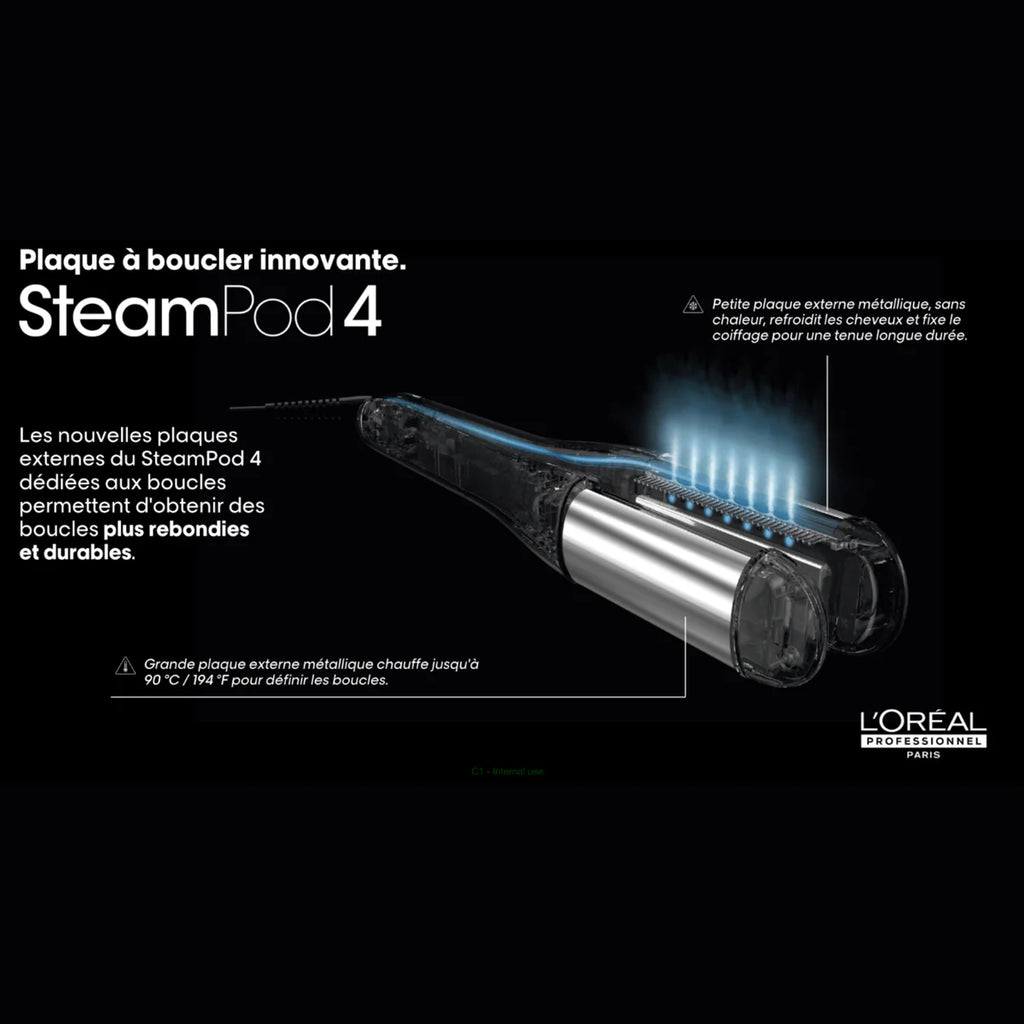 L'ORÉAL. FER À VAPEUR STEAMPOD 4.0