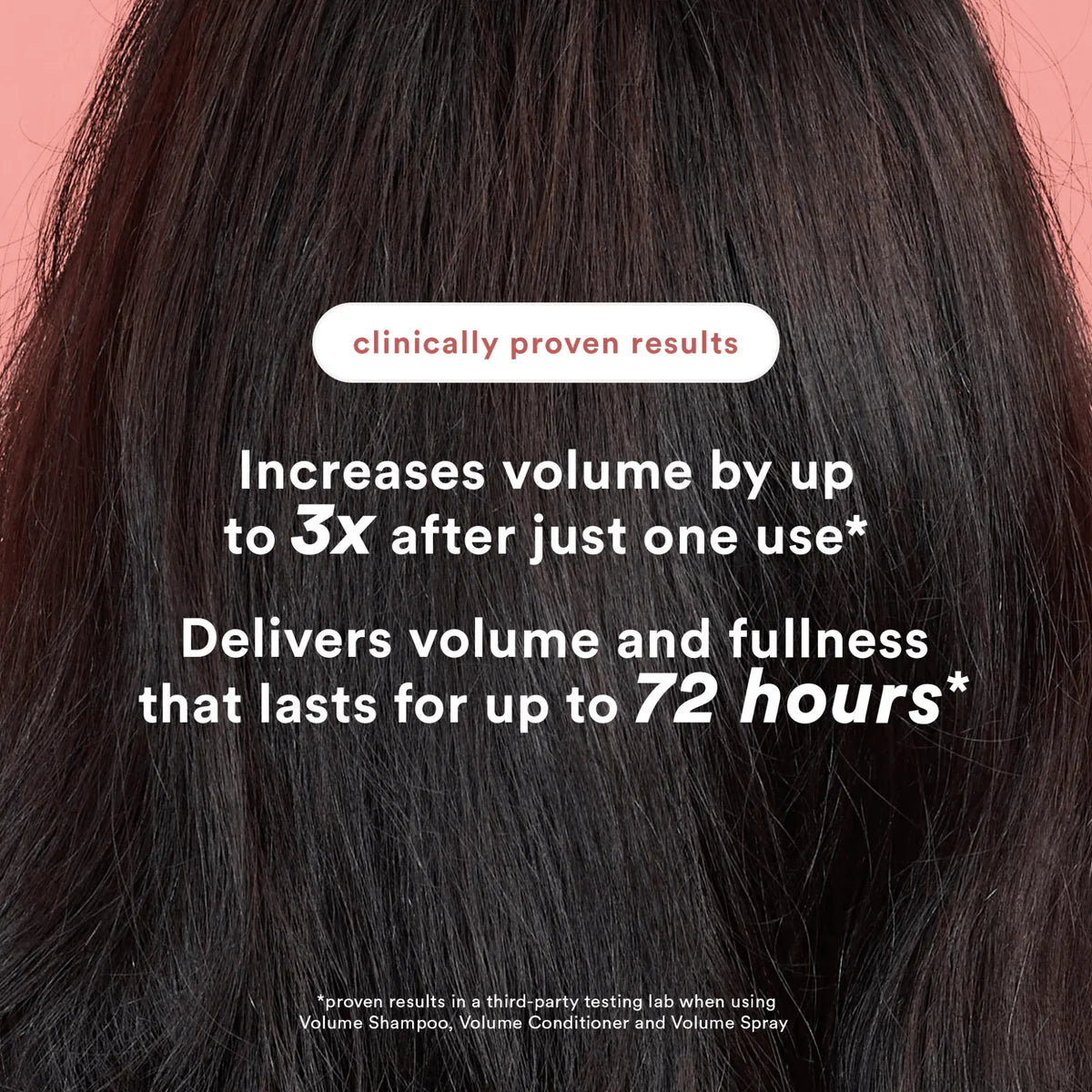 VERB. SHAMPOING VOLUME