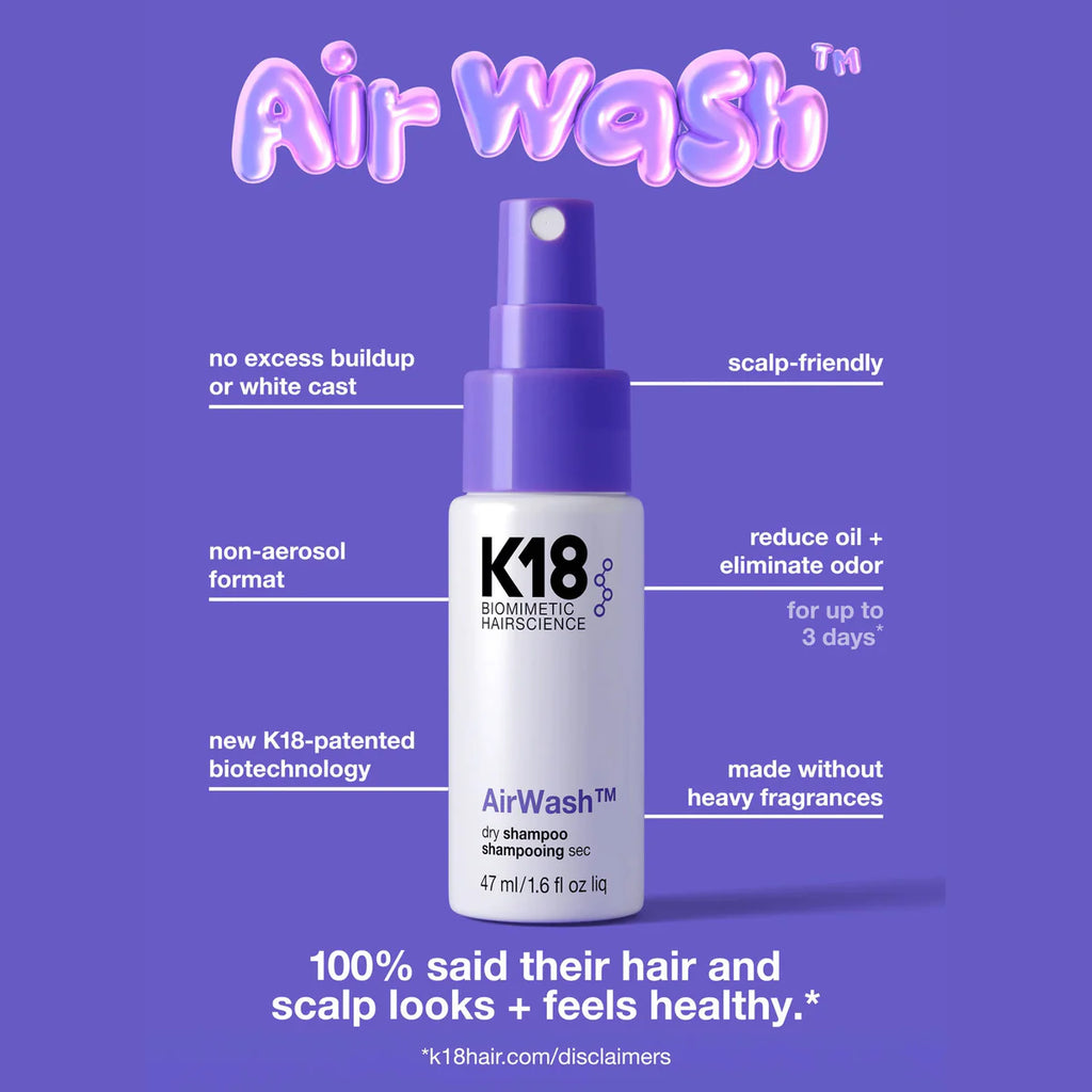 K18. SHAMPOING SEC AIRWASH