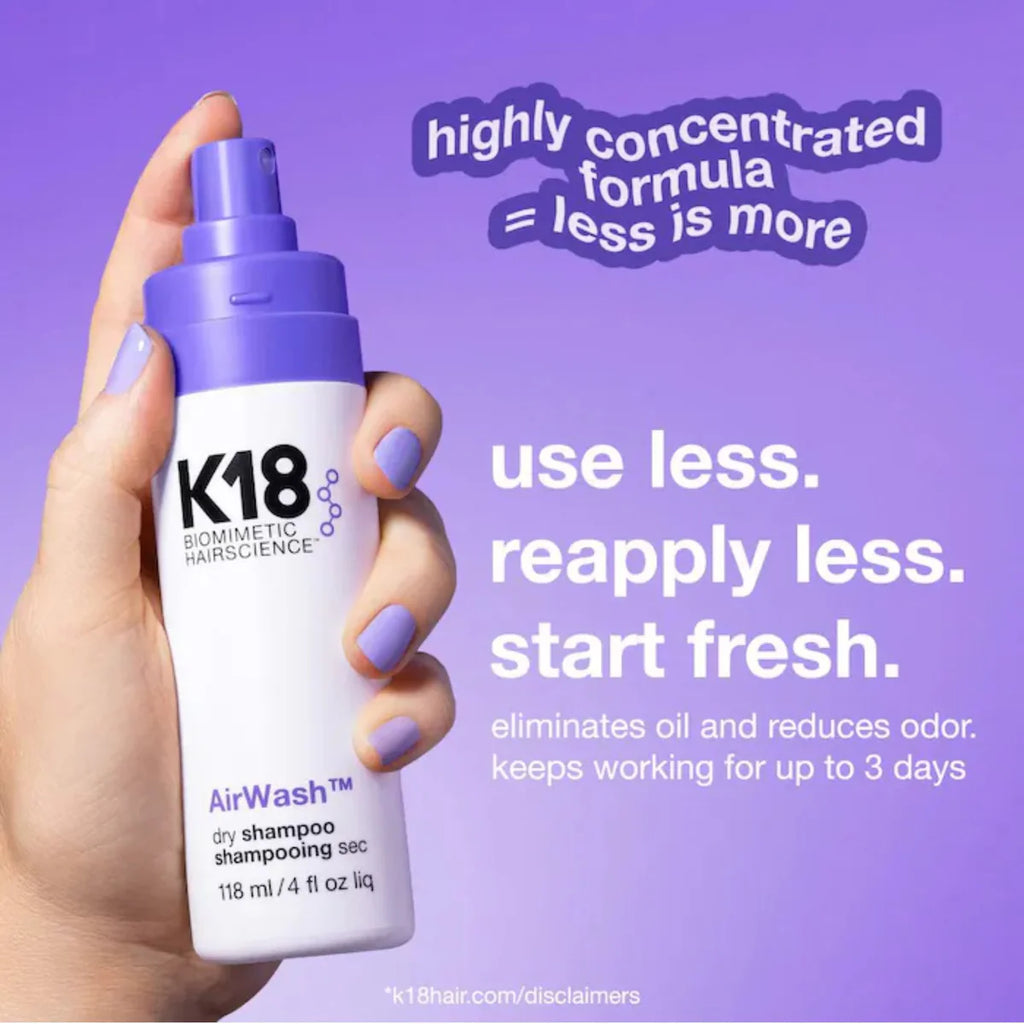 K18. SHAMPOING SEC AIRWASH