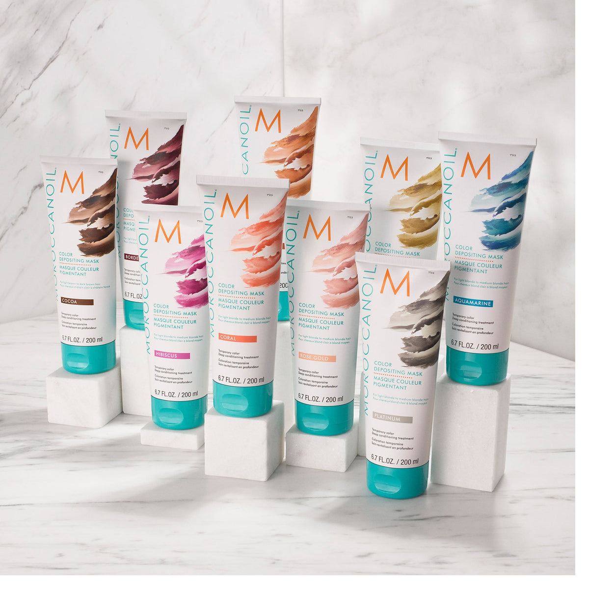 MOROCCANOIL. MASQUE COULEUR PIGMENTANT BORDEAUX